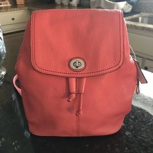 Authentic Coach backpack purse